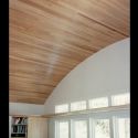 Custom Curved Oak Ceiling